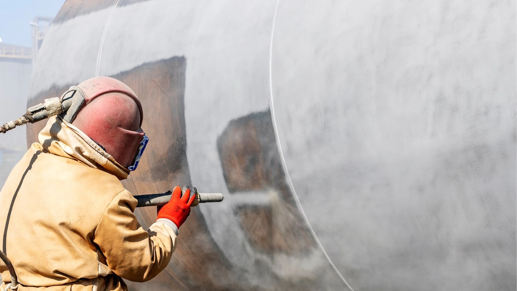 Onshore oil and gas services. Corrosion protection. Industrial painting