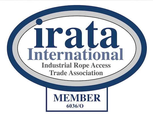 Gridinta IRATA member certificate number 6036