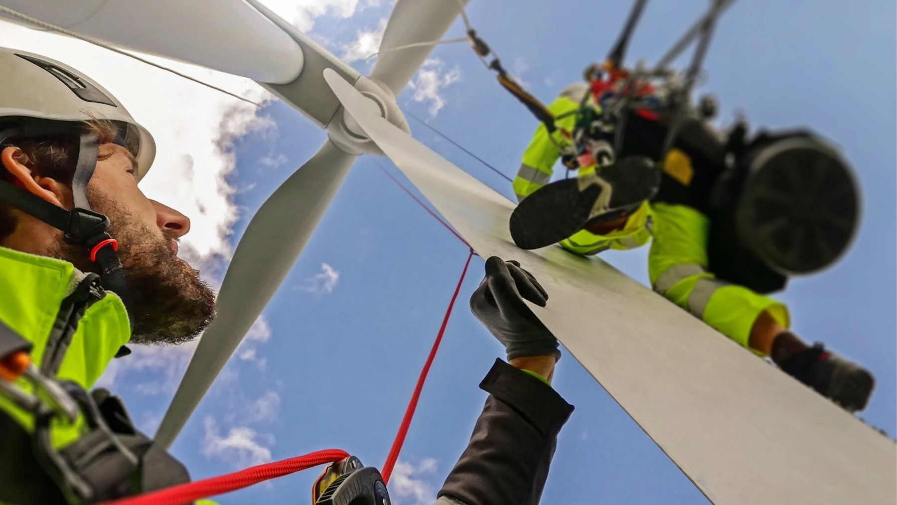 Onshore wind farm maintenance — photo 1