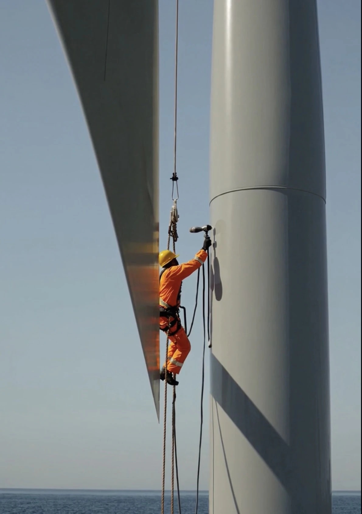 Protective coating for an offshore wind farm